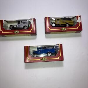 (3) VINTAGE 1993 Cameo From Corgi Amoco Ultimate, Silver & Regular Trucks NEW